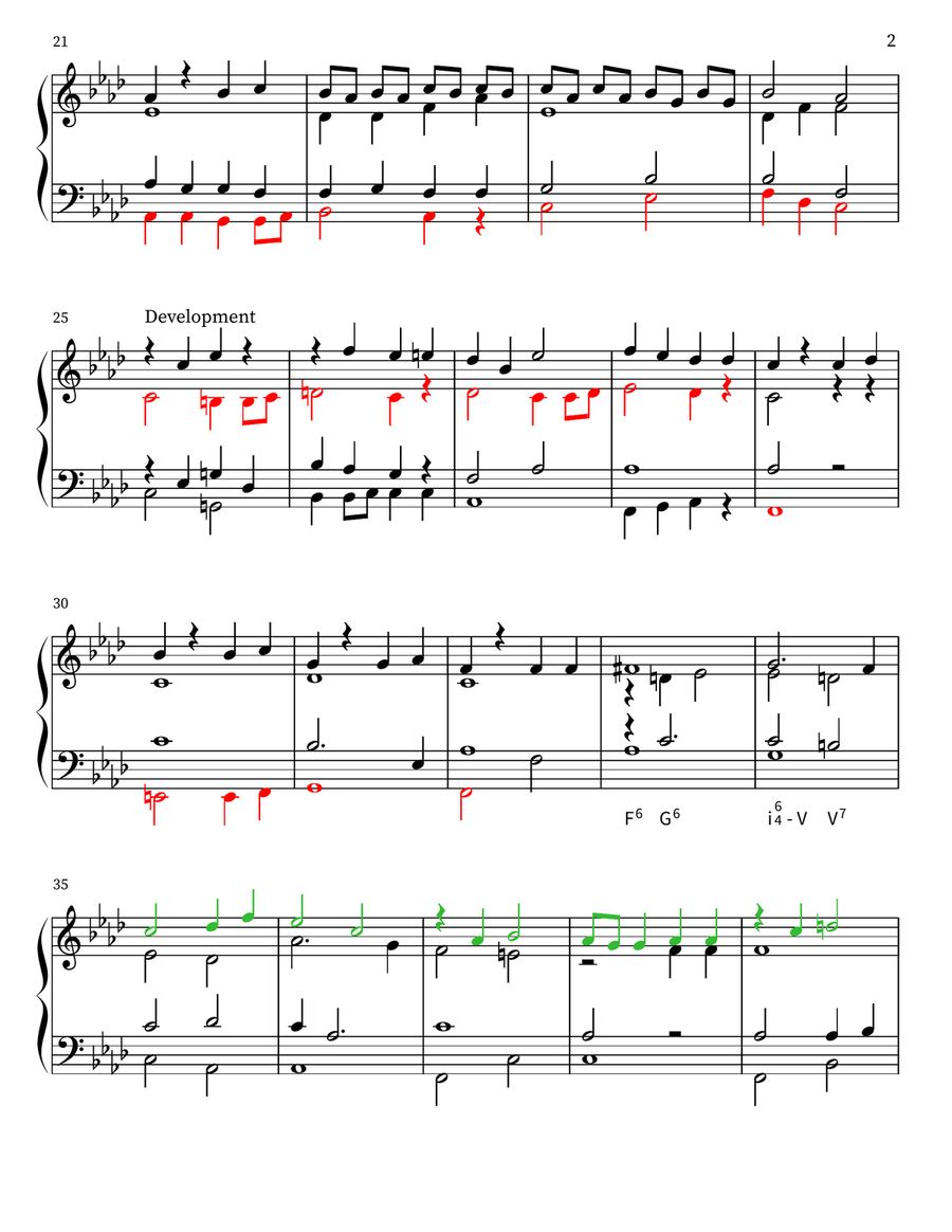 Fugue in f minor Fugue in f minor Harpsichord scores gallery preview page 2