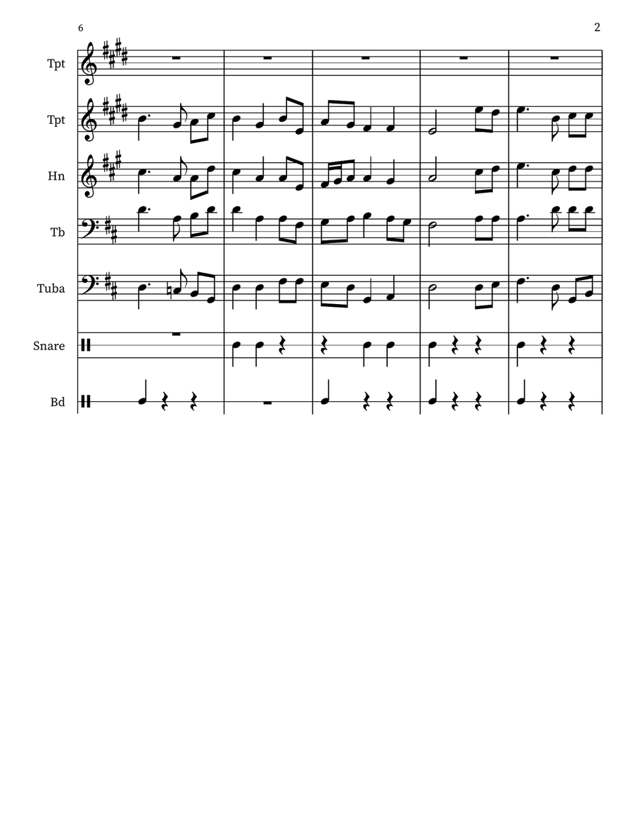 Lord with glowing heart i'd praise Small Ensemble scores gallery preview page 2
