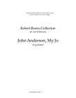 John Anderson my Jo in g minor (Burns)