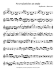 Neuroplasticity: an etude