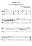 Selected pieces from Klavierübungen