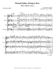 Eternal Father, Strong to Save - Navy Hymn (Melita) - String Quartet