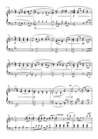 Vocalise S.Rachmaninoff- Solo Piano- Simplified Version Piano Solo scores gallery preview page 3