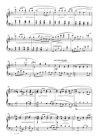Vocalise S.Rachmaninoff- Solo Piano- Simplified Version Piano Solo scores gallery preview page 4