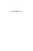 Murder, She Wrote