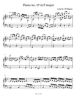 Piano no. 19 in F major