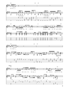 Ball And Biscuit Guitar Tablature scores gallery preview page 3