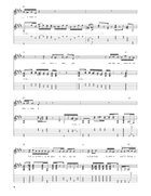 Ball And Biscuit Guitar Tablature scores gallery preview page 4