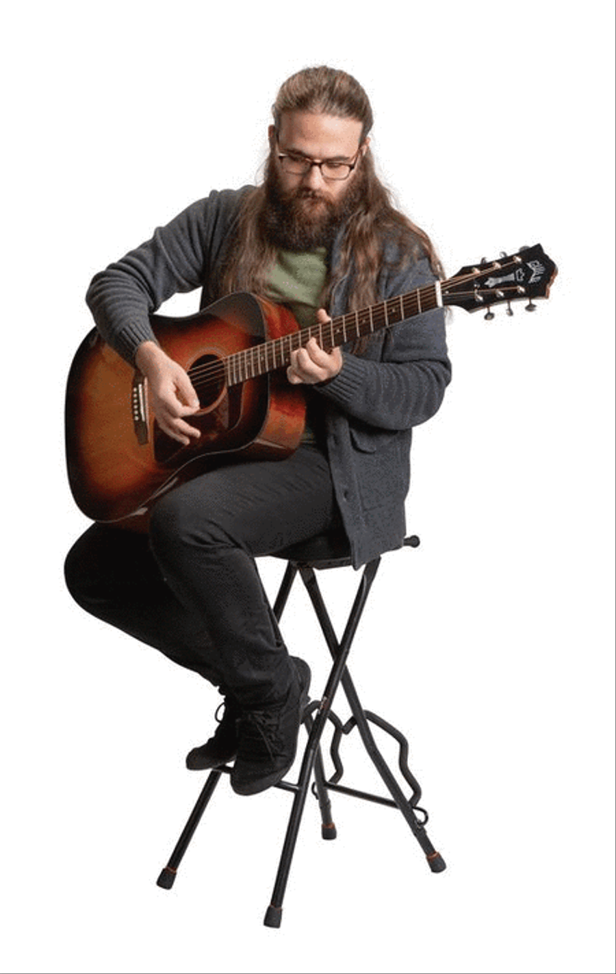 Gator Frameworks Guitar Stool with Stand Musical Instruments scores gallery preview page 7