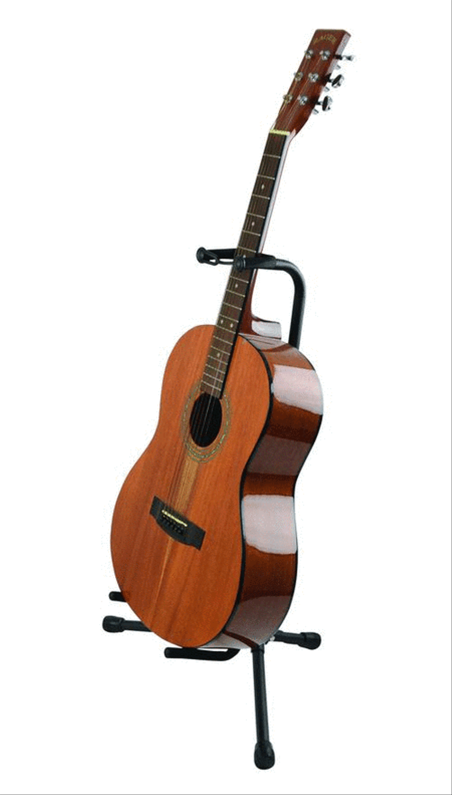 Frameworks Single Guitar Stand with Heavy Duty Tubing and Instrument Finish Friendly Rubbber Guitar scores gallery preview page 4