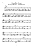 From The Heart (harp, cello and contrabass)