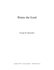 PRAISE THE LORD (1985)