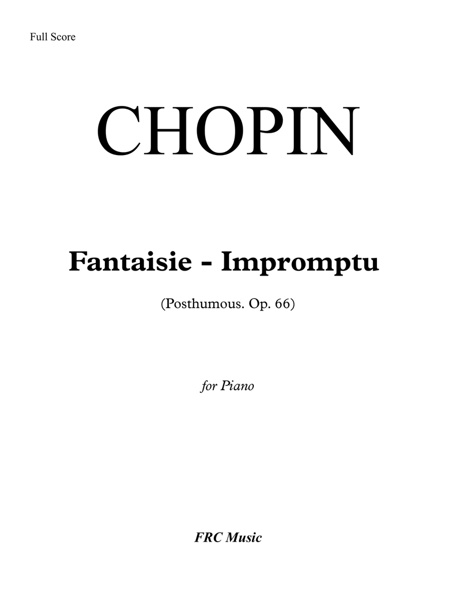 Chopin: Fantaisie-Impromptu in C♯ minor, Op. posth. 66 Piano Solo scores gallery preview page 2
