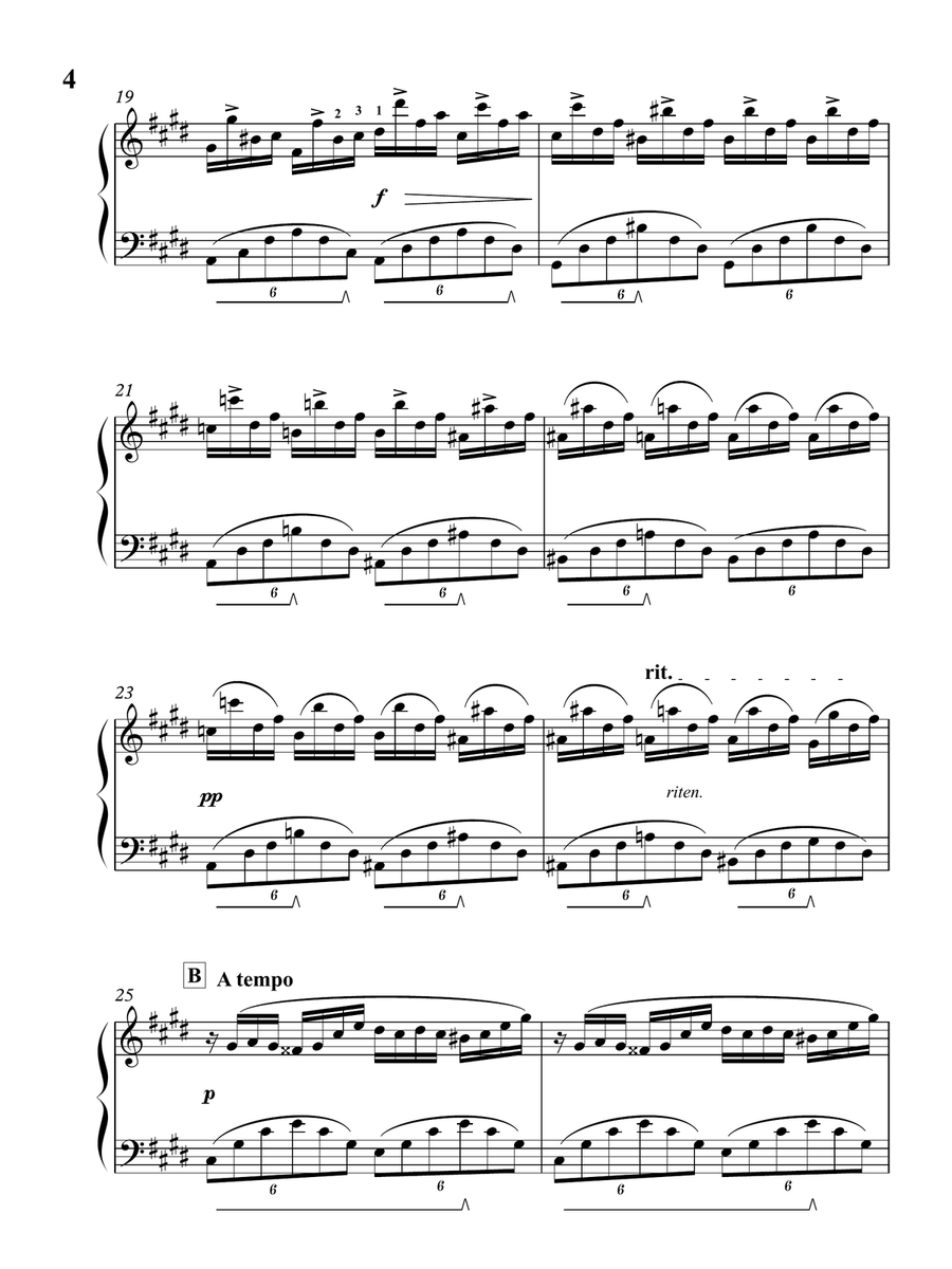 Chopin: Fantaisie-Impromptu in C♯ minor, Op. posth. 66 Piano Solo scores gallery preview page 5