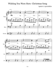 Wishing You Were Here - Christmas Song