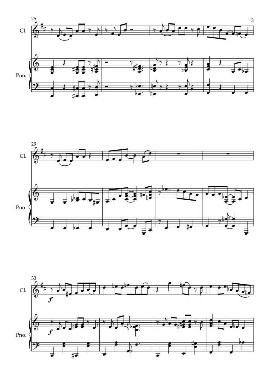 Ain't Misbehavin' Ain't Misbehavin' B-Flat Clarinet scores gallery preview page 4