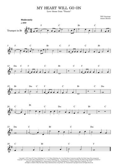 My Heart Will Go On (love Theme From 'titanic')