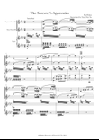 Dukas - The Sorcerer's Apprentice [ Soprano Saxophone + Tenor Saxophone + Piano ]