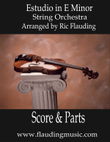 Estudio in E Minor (String Orchestra)