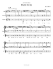 Psalm Seven for voice, flute, and bassoon