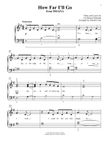 How Far I'll Go (from Moana) (arr. Jennifer Linn)