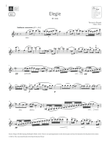 Elegie, BV 286 (Grade 7 List B1 from the ABRSM Clarinet syllabus from 2022)