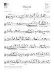 Mazurka, Op. 7 No. 1 (Grade 5 List C3 from the ABRSM Flute syllabus from 2022) mini preview