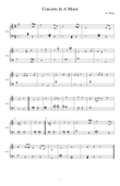 Concerto in A Minor