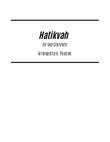 Hatikvah (for Two Clarinets)