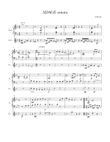 A modern violin sonata