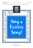 Sing a Festive Song Choral Score
