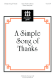 A Simple Song of Thanks