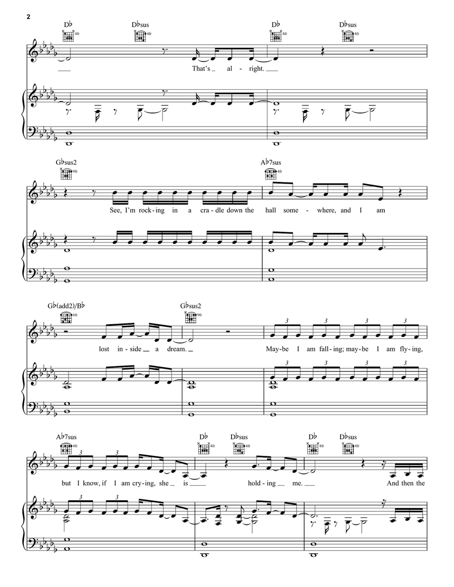 Ghost Train Ghost Train Piano, Vocal, Guitar scores gallery preview page 2
