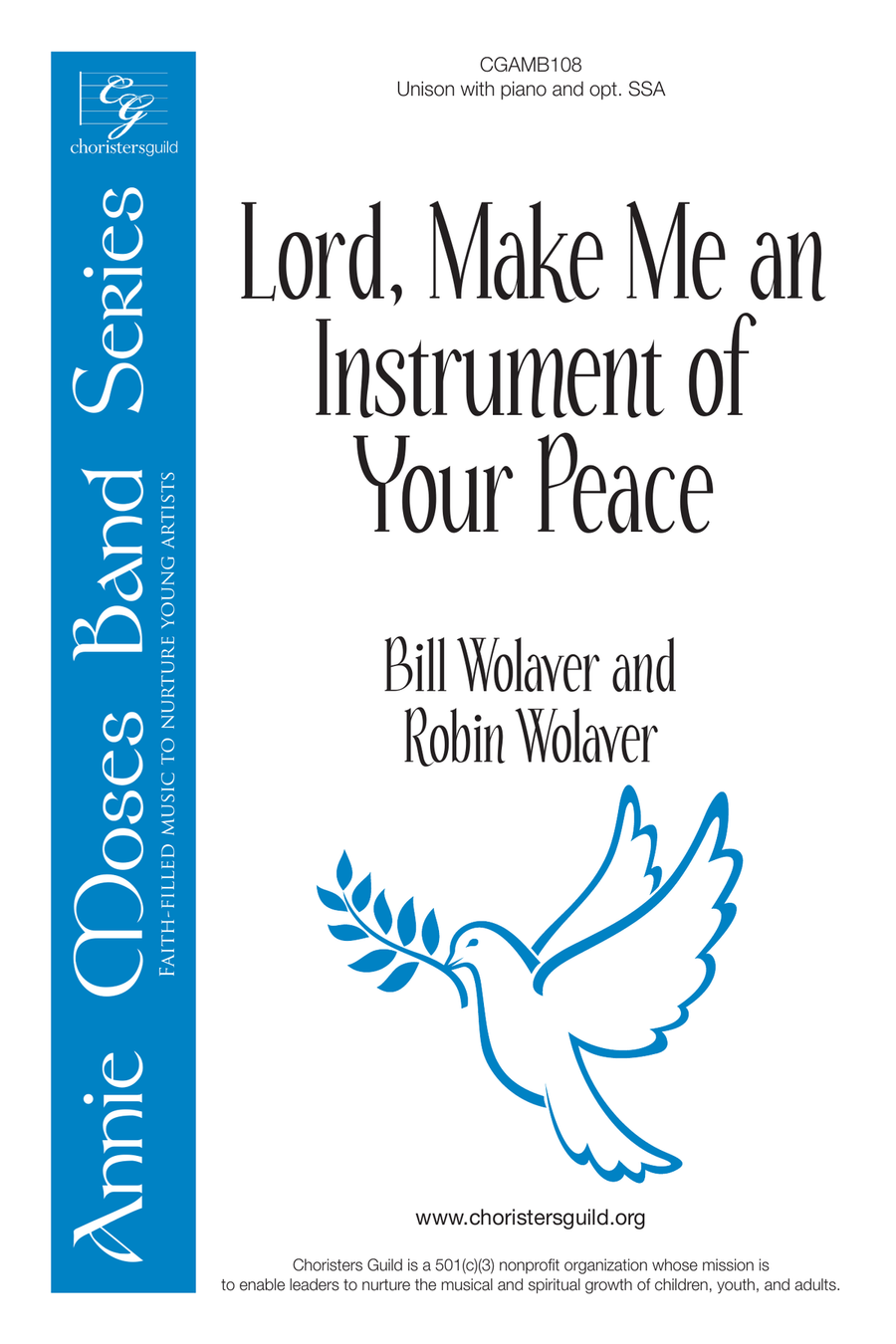 Lord, Make Me an Instrument of Your Peace - Unison with opt. SSA SSA scores gallery preview page 1