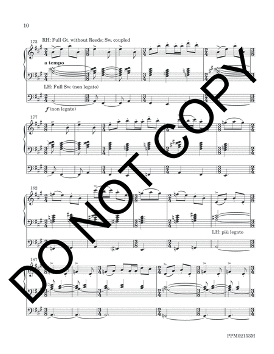 Invocation & Paean Invocation & Paean Organ scores gallery preview page 9