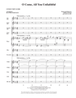 O Come, All You Unfaithful (arr. Heather Sorenson) - Full Score