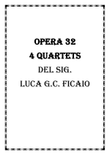 QUARTETTI INTROSPETTIVI