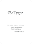 The Tyger
