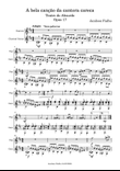A bela canção da cantora careca, Opus 17