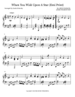 When You Wish Upon A Star (Emi Print)