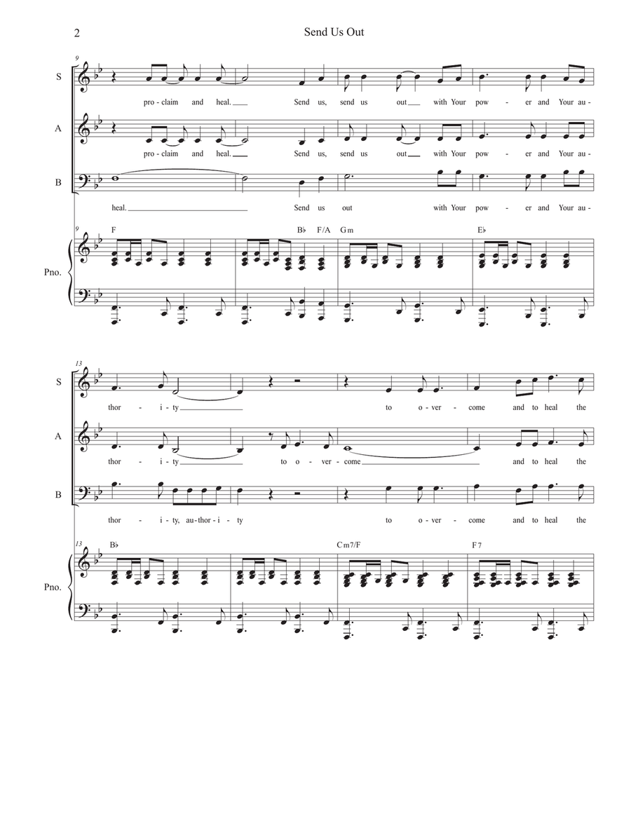 Send Us Out Send Us Out 3-Part scores gallery preview page 2