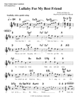Lullaby for My Best Friend (flute-violin-guitar leadsheet in D)
