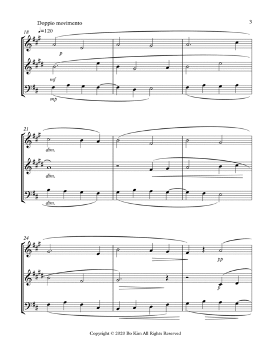 Prayer for an end of a Season Horn scores gallery preview page 3