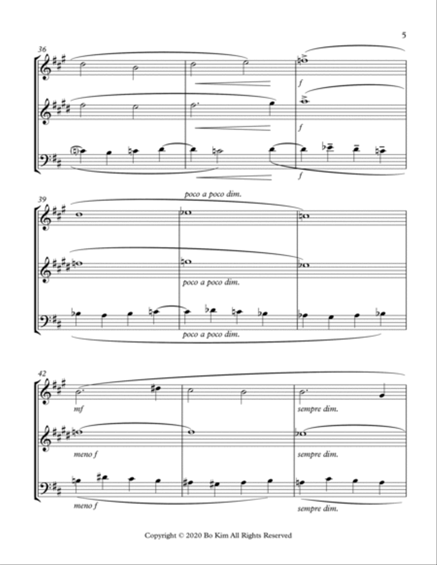 Prayer for an end of a Season Horn scores gallery preview page 5