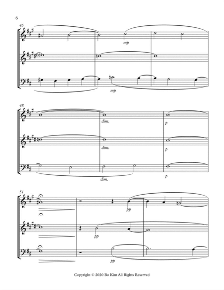 Prayer for an end of a Season Horn scores gallery preview page 6