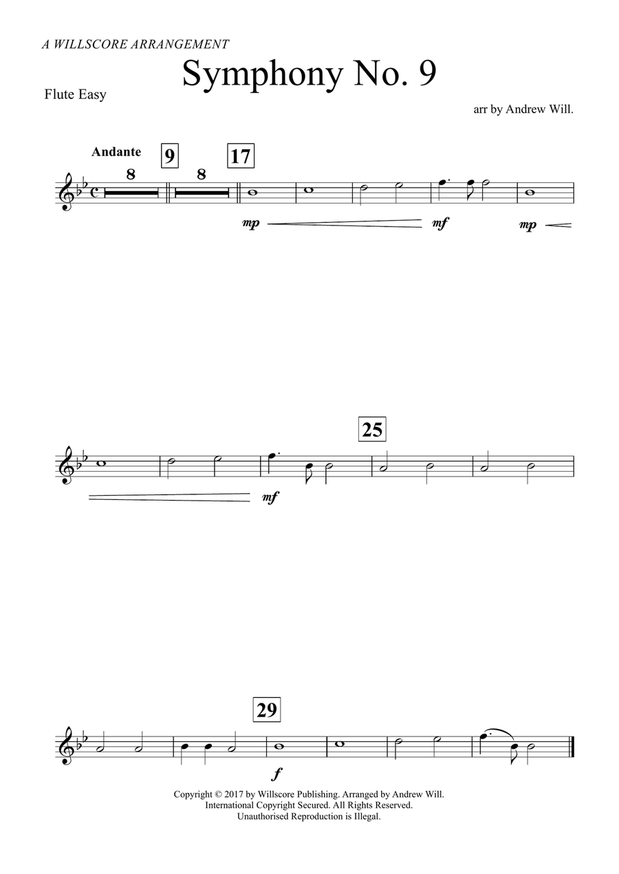 Symphony No. 9 (Ode to Joy) - Concert Band Concert Band scores gallery preview page 6