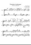 Premiere Arabesque (Guitar Duet)