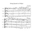 String Quartet in F Major (Guitar Quartet)
