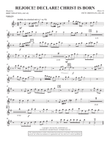 Rejoice! Declare! Christ Is Born - Violin