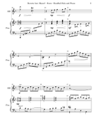 Reverie (HANDBELL SOLO WITH PIANO) Handbell Choir scores gallery preview page 5